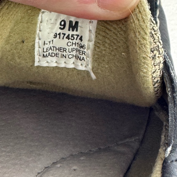 Sperry Top Side Black Leather and Cream Flats. Women’s size 9M - Picture 5 of 5